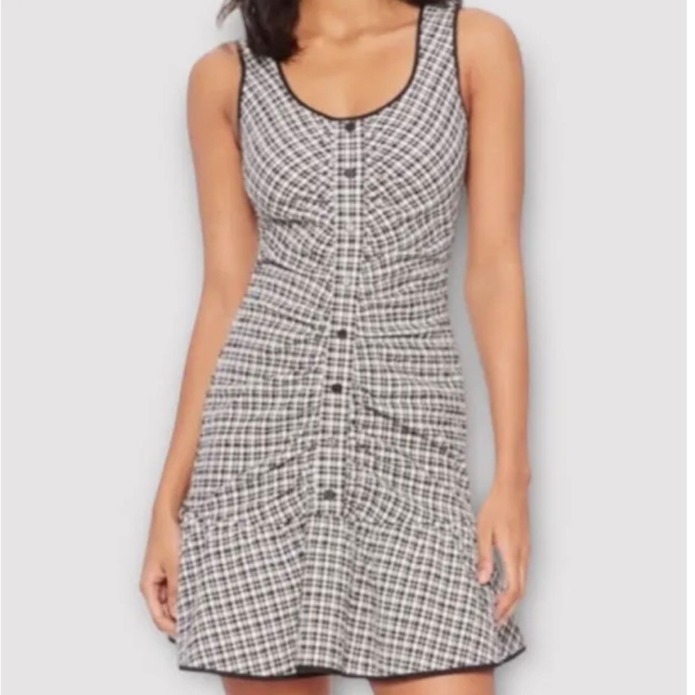 Parker checkered dress